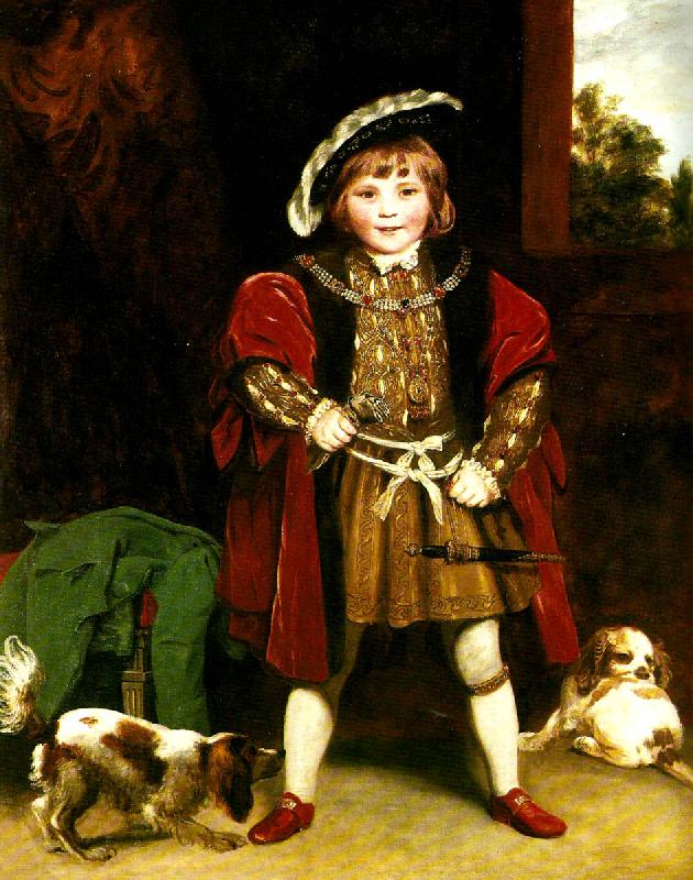 Sir Joshua Reynolds master crewe as henry